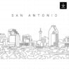 San Antonio Skyline SVG - Download