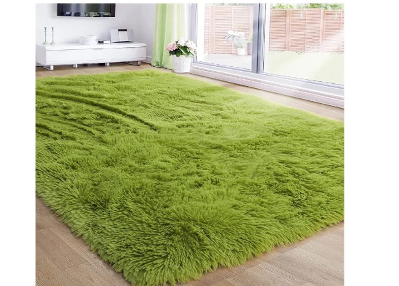 Google Offices Decor Design Grass Rug
