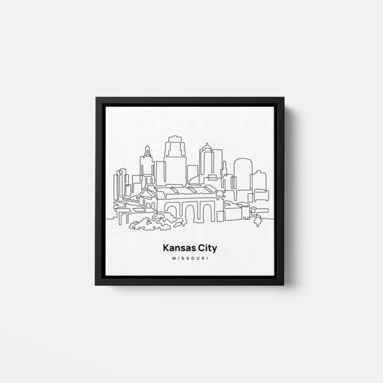 Mini Kansas City Canvas Print - Main