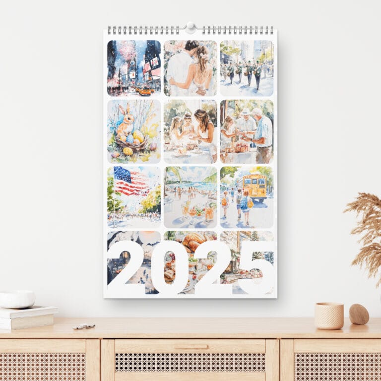 2025 Calendar - US Holidays - Main