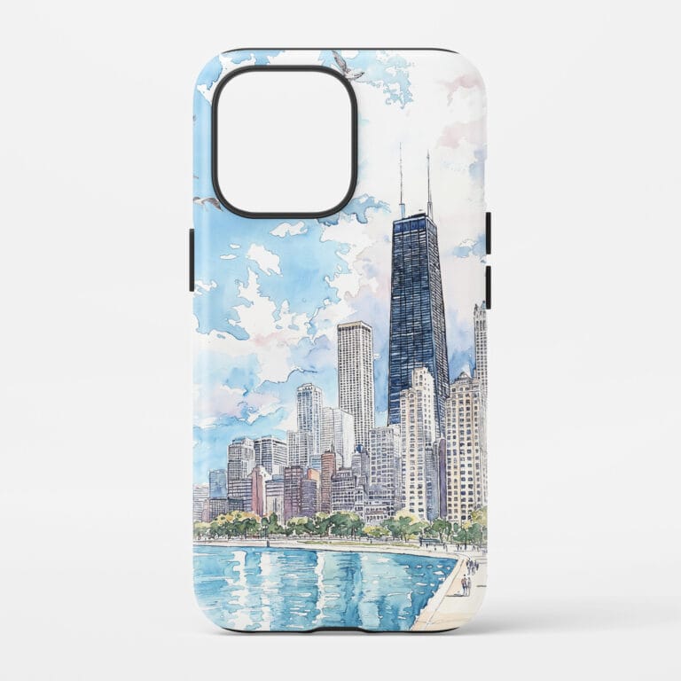 Chicago Skyline Phone Case - Tough Case - Main Blank