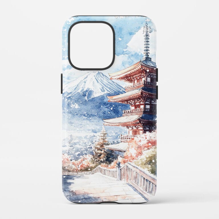 Mount Fuji Japan Phone Case - Tough Case - Main Blank