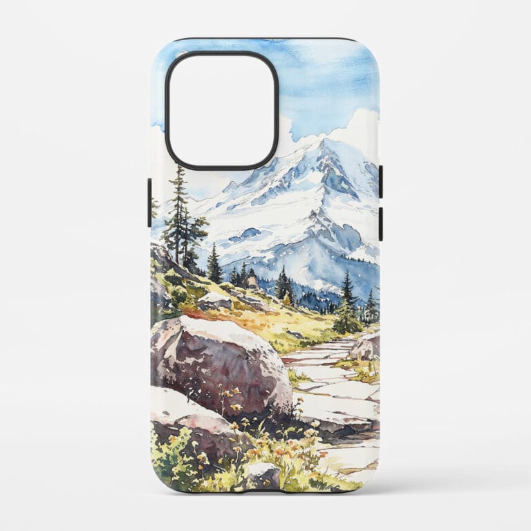 Mount Rainier Phone Case - Tough Case - Main Blank