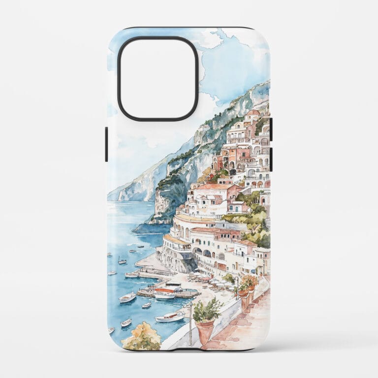 Positano Italy Phone Case - Tough Case - Main Blank