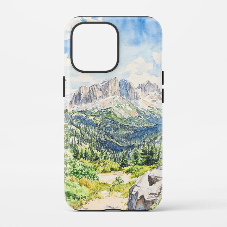 Rocky Mountains National park Phone Case - Tough Case - Main Blank