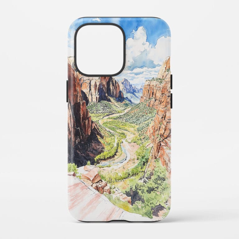 Zion National Park Phone Case - Tough Case - Main Blank